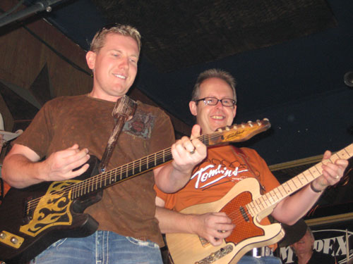 Travis List and Bob Howe 